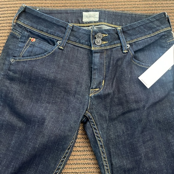 Hudson Jeans Collin Skinny Jeans Dark Wash Style NHWM422DHA Size 26 NWT - Picture 10 of 16